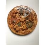 Incense Holder Wheel Of The Year Altar Plate Summerisle